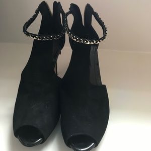White House Black Market black platform heels